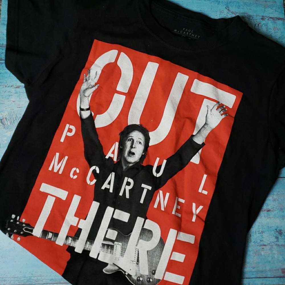 Paul McCartney Out There 2014 Tour Shirt